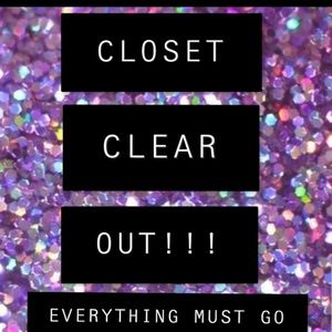 Closet Clear Out!!!